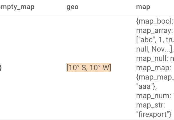 advanced parsing support